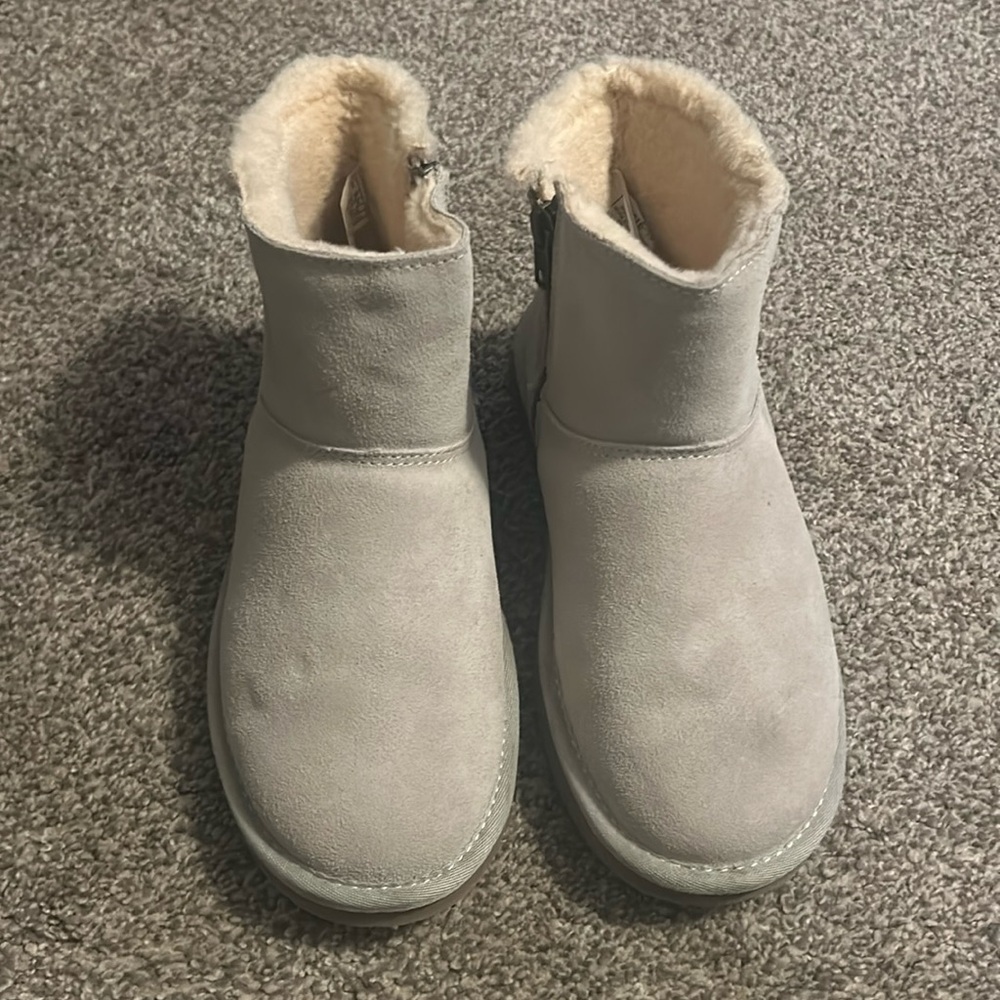 Bear paw short booties